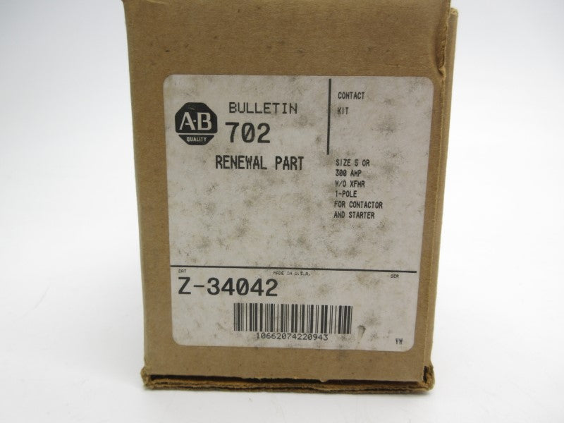 ALLEN BRADLEY Z-34042 (BR/WH) NSMP