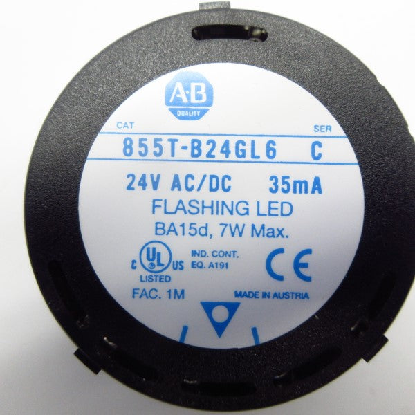ALLEN BRADLEY 855T-B24GL6 SER. C 24VAC/DC NSNP