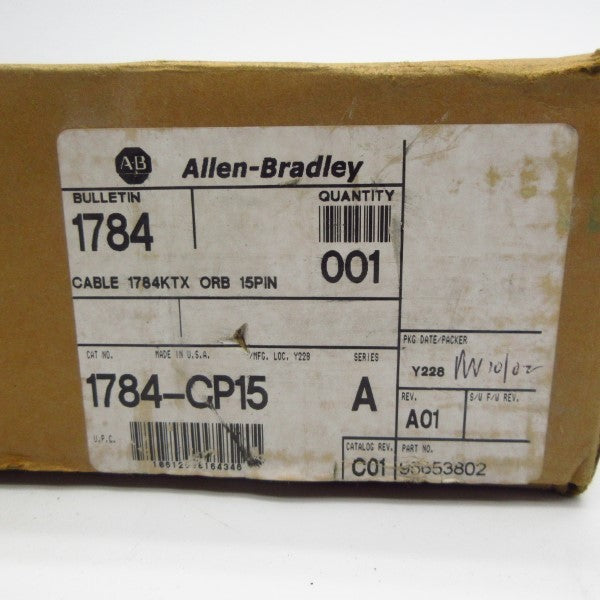 ALLEN BRADLEY 1784-CP15 SER. A NSMP