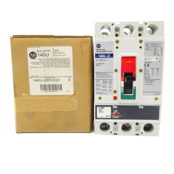 ALLEN BRADLEY 140U-J2D3-D20 SER. A 600V 250A NSMP