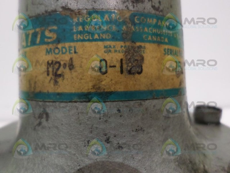 WATTS M2 0-125 REGULATOR VALVE  UNMP
