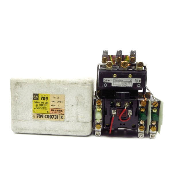 ALLEN BRADLEY 709-COD731 SER. K 110/120V (WH/YL) NSMP
