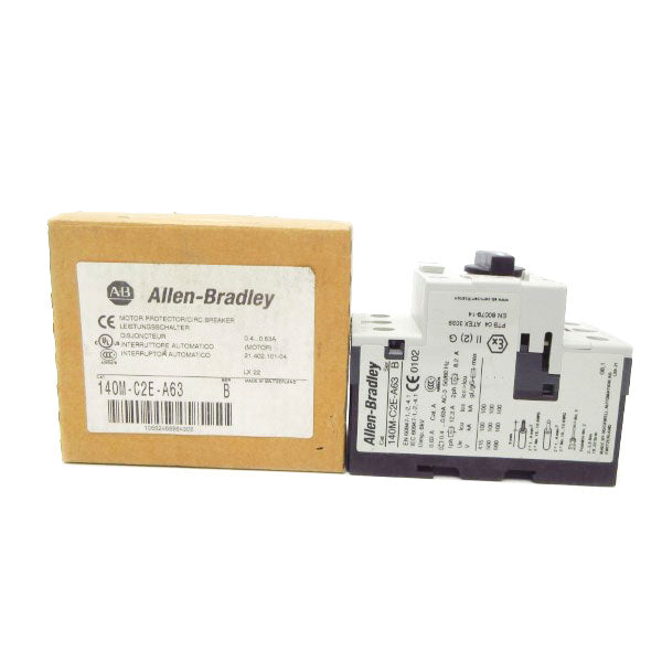 ALLEN BRADLEY 140M-C2E-A63 SER. B 690V 0.4-0.63A NSMP