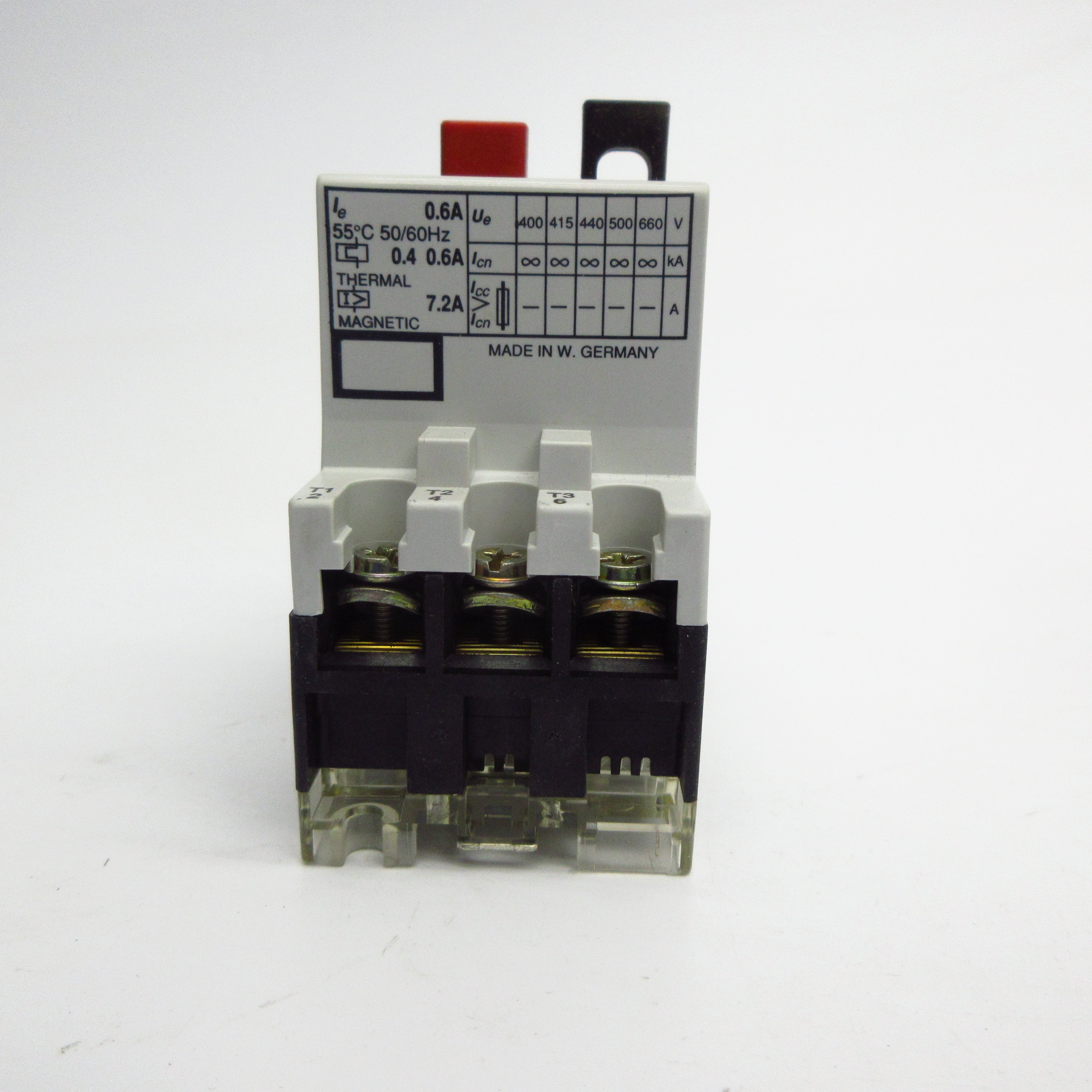 ALLEN BRADLEY 140-MN-0060 SER. B 660V 0.4-0.60A (WH/YL) NSMP