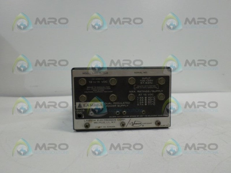 LAMBDA LXD-B-152 DUAL REGULATED POWER SUPPLY  UNMP