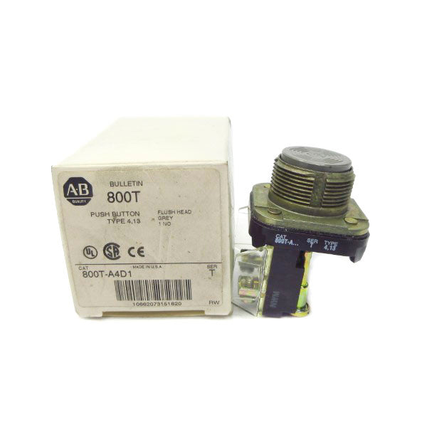 ALLEN BRADLEY 800T-A4D1 SER. T (WH) NSMP