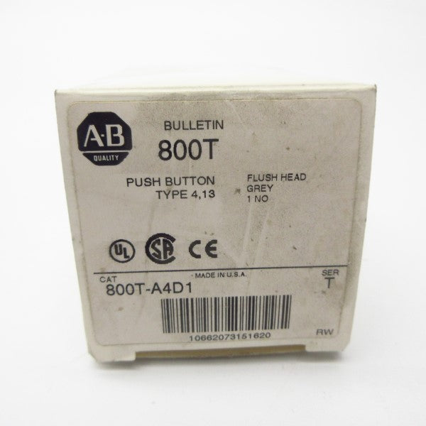 ALLEN BRADLEY 800T-A4D1 SER. T (WH) NSMP