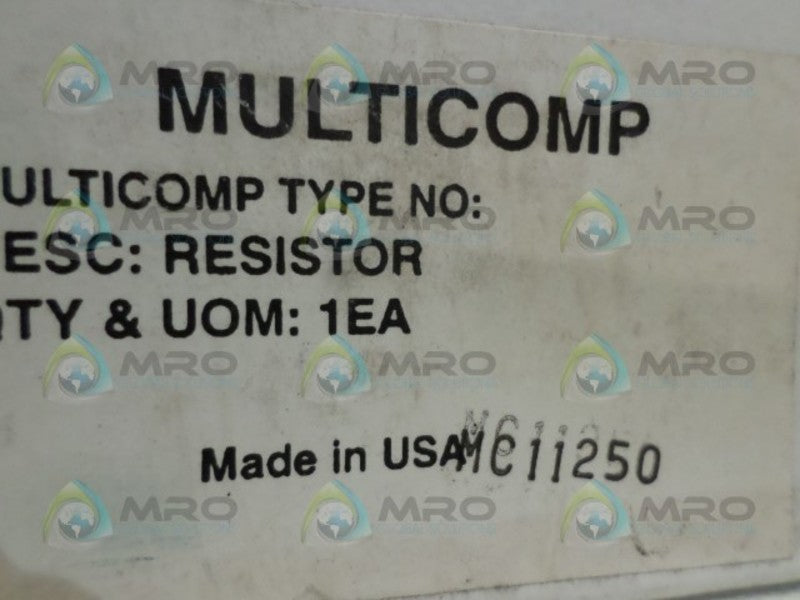 MULTICOMP MC11250 RESISTOR  NSMP