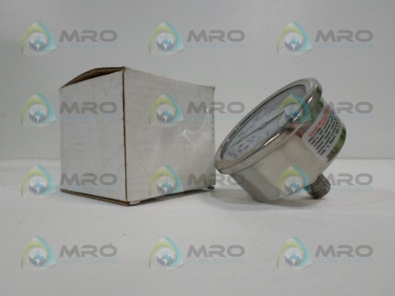 PIC GAUGES SEC-302LFW-254F PRESSURE GAUGE 0-160PSI  NSMP