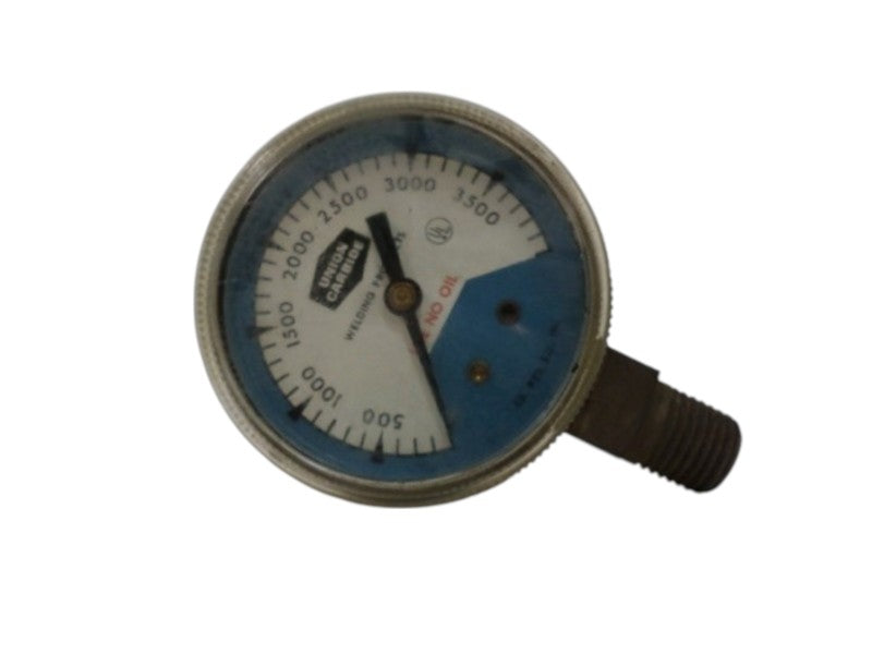 WELDING PRODUCTS BU-2581-AM PRESSURE GAUGE 0-3500PSI  UNMP