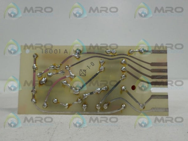 BANCROFT 18001A TIMER BOARD  UNMP
