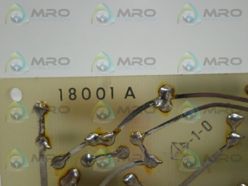 BANCROFT 18001A TIMER BOARD  UNMP