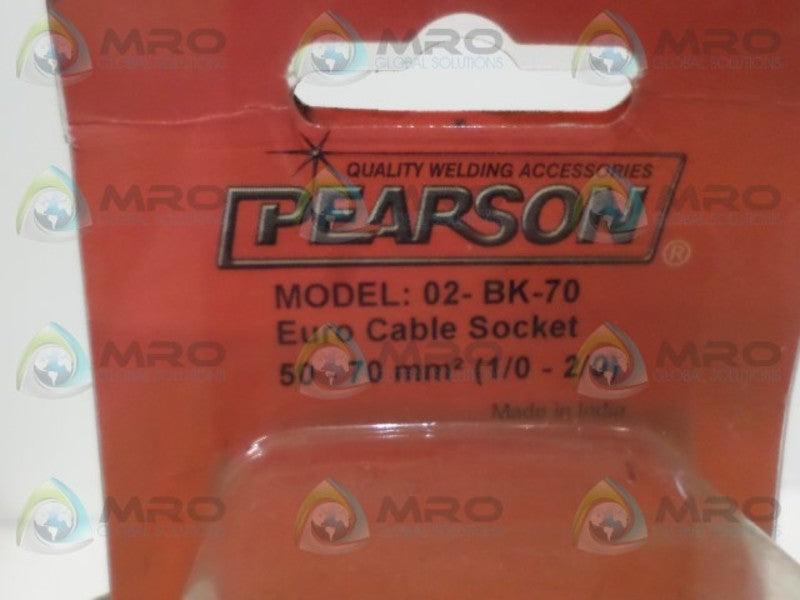 PEARSON 02-BK-70 EURO CABLE SOCKET  NSMP