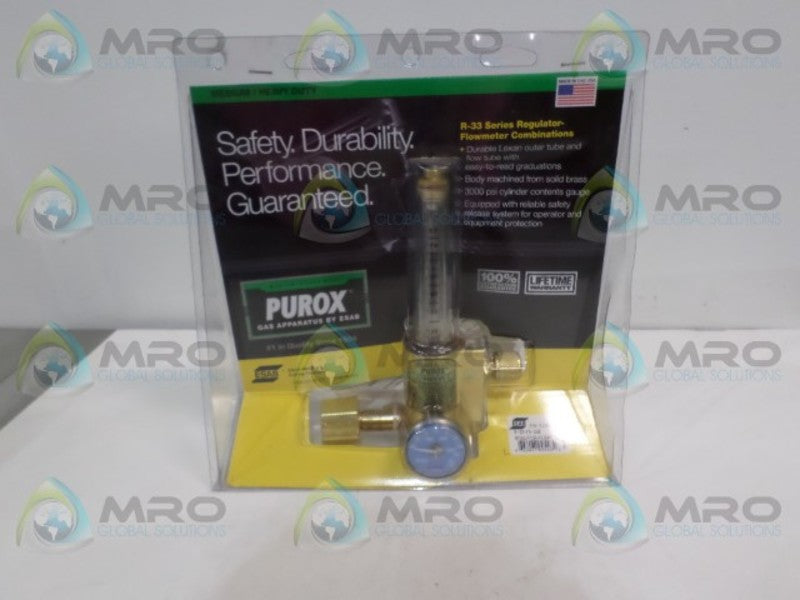 ESAB 21558 R-33-FM-320 FLOWMETER REGULATOR  NSMP