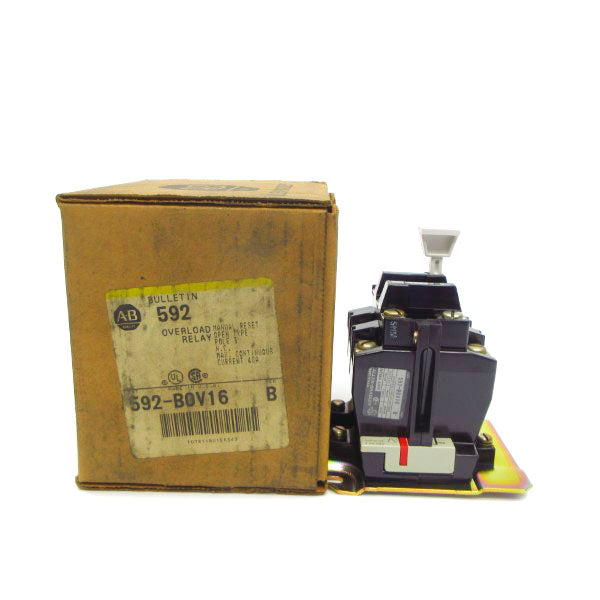 INDUSTRIAL SPARE PART 592-BOV16 SER. B 120-600VAC 40A (BR/ YL) NSMP