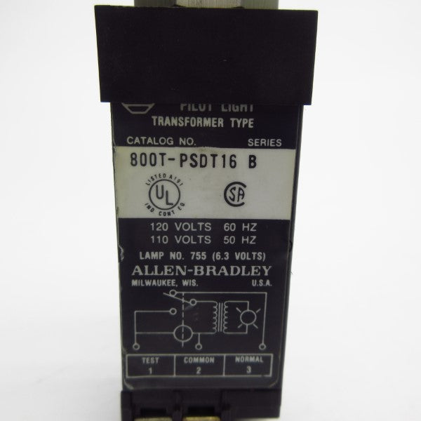 ALLEN BRADLEY 800T-PSDT16 SER. B 110/120V NSNP