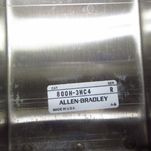 ALLEN BRADLEY 800H-3HC4 SER. R NSNP