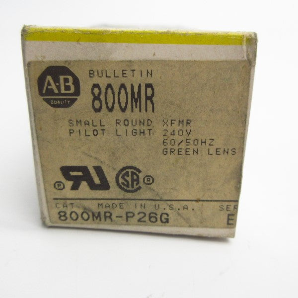 ALLEN BRADLEY 800MR-P26G SER. E 240V (BK/YL) NSMP