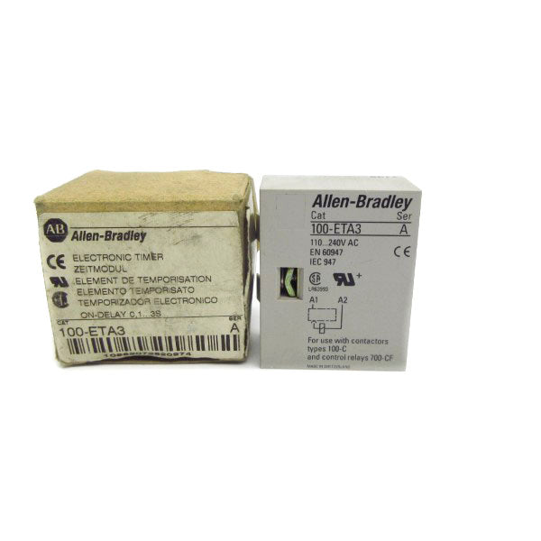 ALLEN BRADLEY 100-ETA3 SER. A 0.1-3S (BR/WH) NSMP