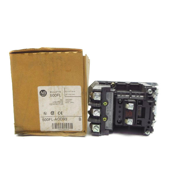 ALLEN BRADLEY 500FL-AOD93 SER. B 110/115-120V 15/20A (BR/WH) NSMP