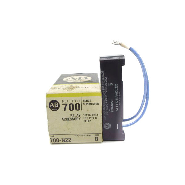 ALLEN BRADLEY 700-N22 SER. B 12VDC (BK/YL) NSMP