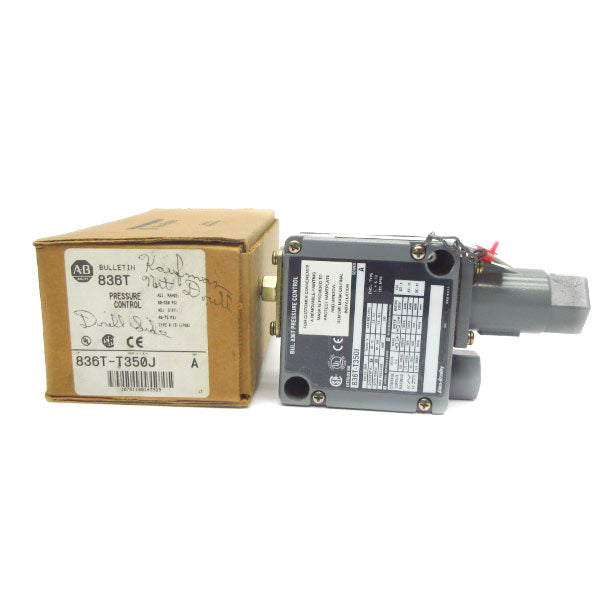 INDUSTRIAL SPARE PART 836T-T350J SER. A 120-600VAC 60A 80-550PSI (BR/WH) NSMP