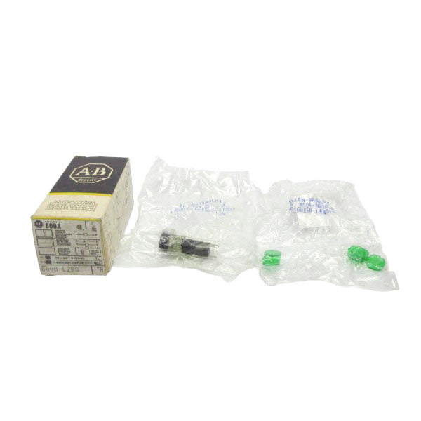 ALLEN BRADLEY 800A-L2AG SER. A (PKG OF 5) (BK/YL) NSMP