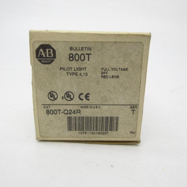 ALLEN BRADLEY 800T-Q24R SER. T 24V (WH) NSMP
