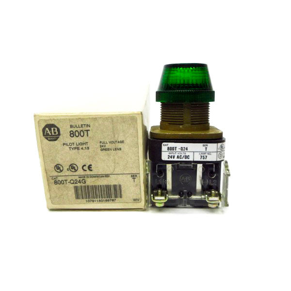 ALLEN BRADLEY 800T-Q24G SER. T 24V (WH) NSMP