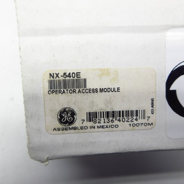 GENERAL ELECTRIC NX-540E NSMP
