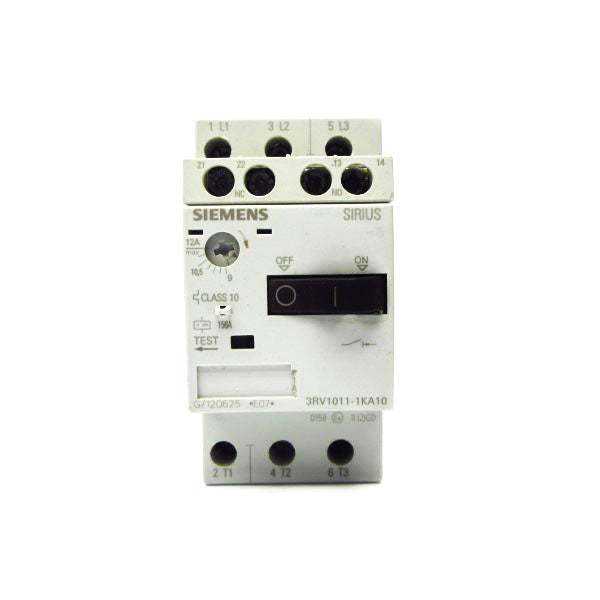 SIEMENS 3RV1011-1KA10 9-12A NSNP
