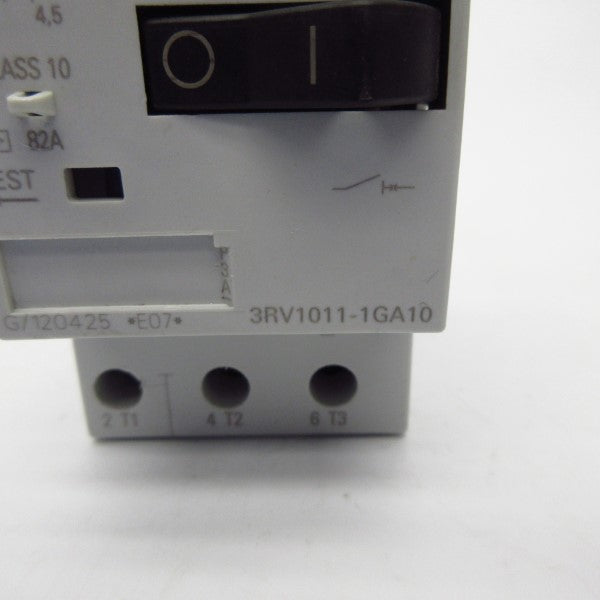 SIEMENS 3RV1011-1GA10 4.5-6.3A NSNP