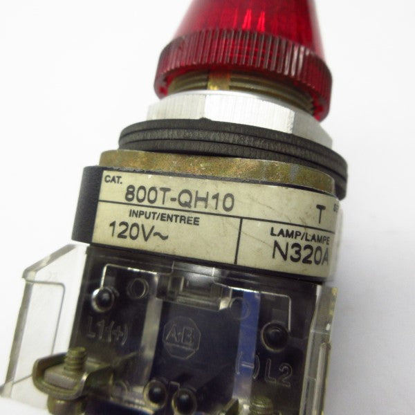 ALLEN BRADLEY 800T-QH10R SER. T 120V NSNP