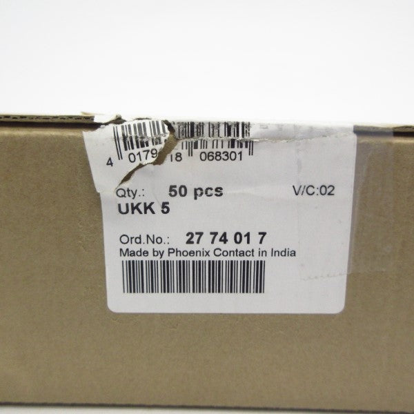 PHOENIX CONTACT UKK5 2774017 (PKG OF 50) NSMP