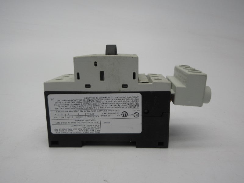 SIEMENS 3RV1011-1GA10 4.5-6.3A (AS PICTURED) NSNP