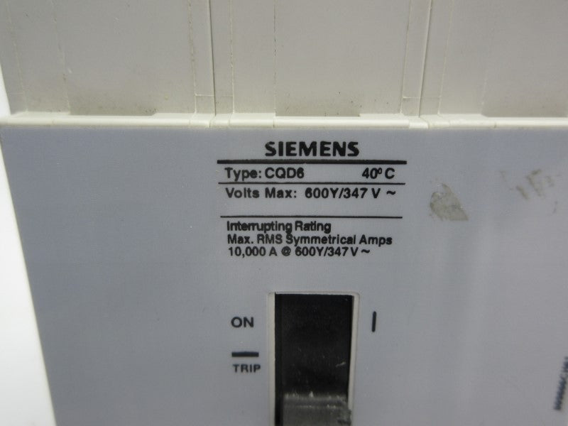 SIEMENS CQD6330 347V 30A NSNP