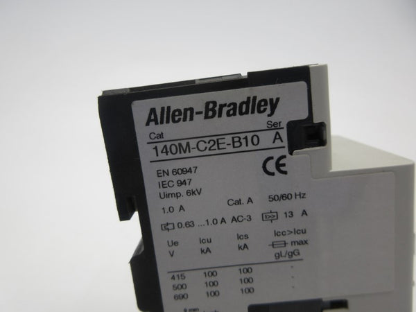 ALLEN BRADLEY 140M-C2E-B10 SER. A 690V 0.63-1.0A (AS PICTURED) NSNP