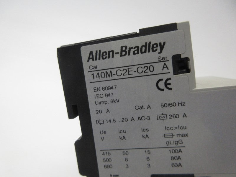 ALLEN BRADLEY 140M-C2E-C20 SER. A 690V 14.5-20A (AS PICTURED) NSNP