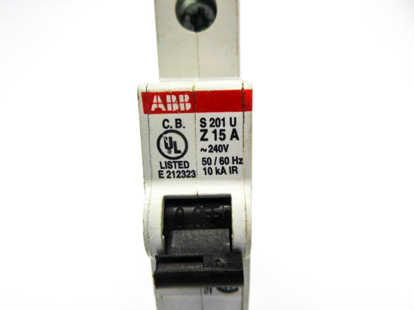 ABB S201U-Z15 240V 15A NSNP