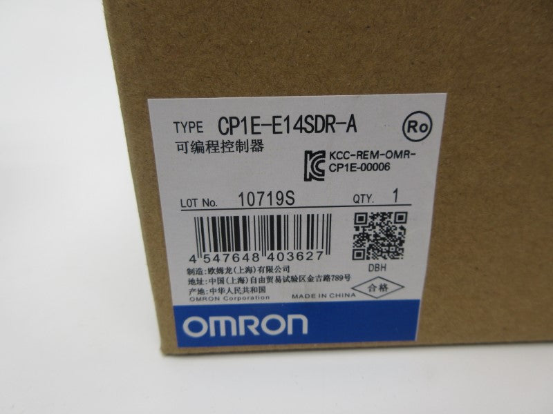 OMRON CP1E-E14SDR-A 100-240VAC NSMP