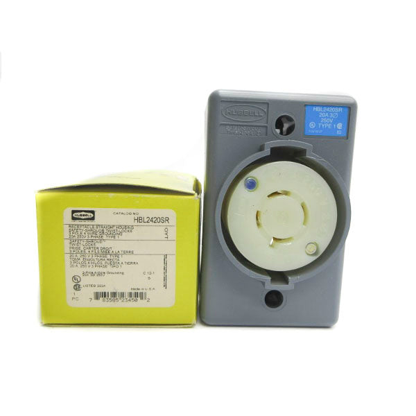 HUBBELL HBL2420SR 250V 20A NSMP