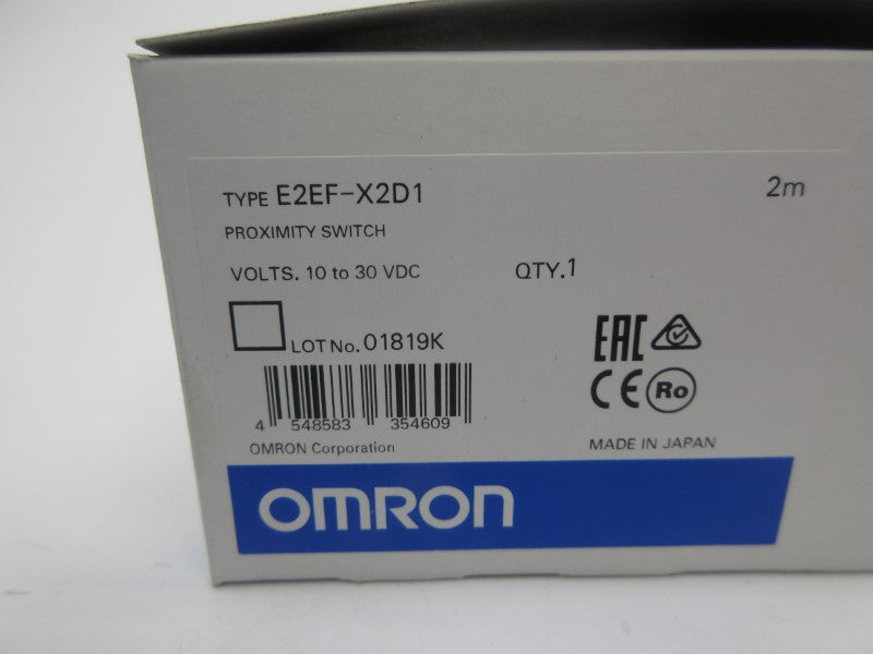 OMRON E2EF-X2D1 10-30VDC NSMP