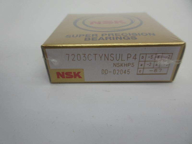NSK 7203CTYNSULP4 NSFS