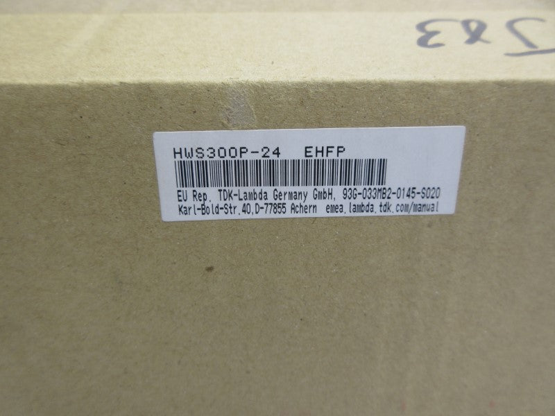 TDK LAMBDA HWS300P-24 100-240VAC 4.4A NSMP