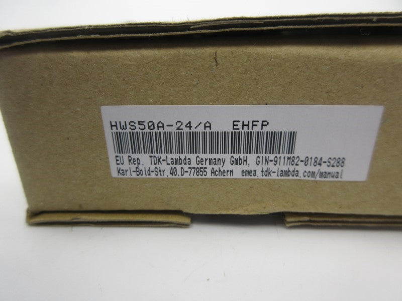 TDK LAMBDA HWS50A-24/A 100-240VAC 0.7A NSMP