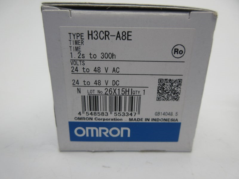OMRON H3CR-A8E 24-48VAC 1.2S-300H NSMP