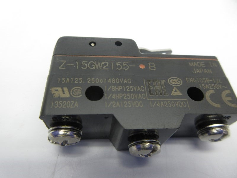OMRON Z-15GW2155-B 480VAC 15A NSNP
