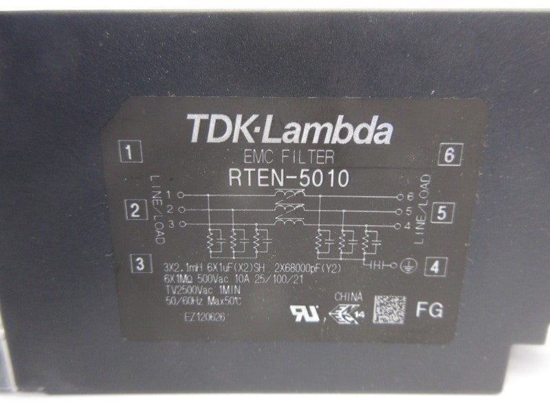 TDK LAMBDA RTEN-5010 500VAC 10A NSNP