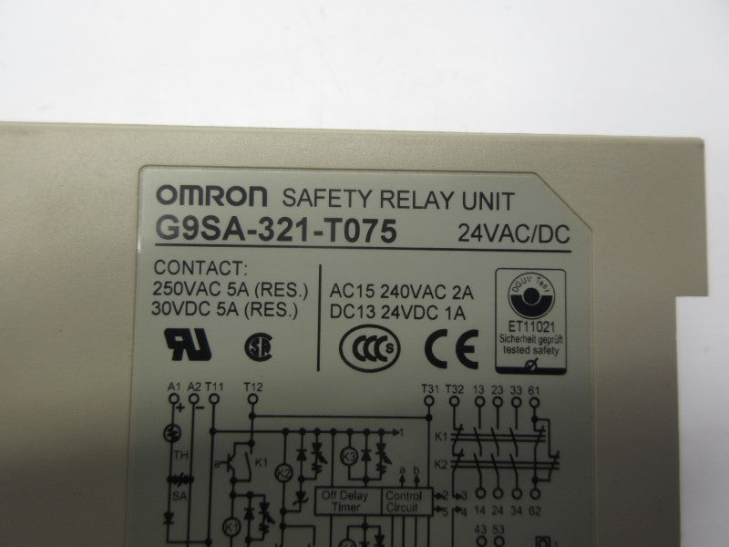 OMRON G9SA-321-T075 24VAC/DC NSNP