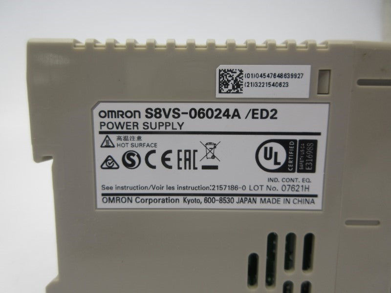 OMRON S8VS-06024A 100-240VAC 1.7A NSNP